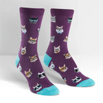 Load image into Gallery viewer, Smarty Cats Women&#39;s Crew Socks
