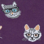 Load image into Gallery viewer, Smarty Cats Women&#39;s Crew Socks
