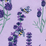 Load image into Gallery viewer, Bees and Lavender Women&#39;s Crew Socks
