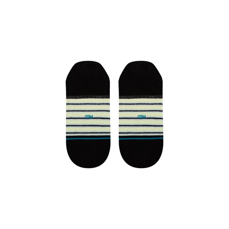 Blue Fade No Show Socks - Ice Blue