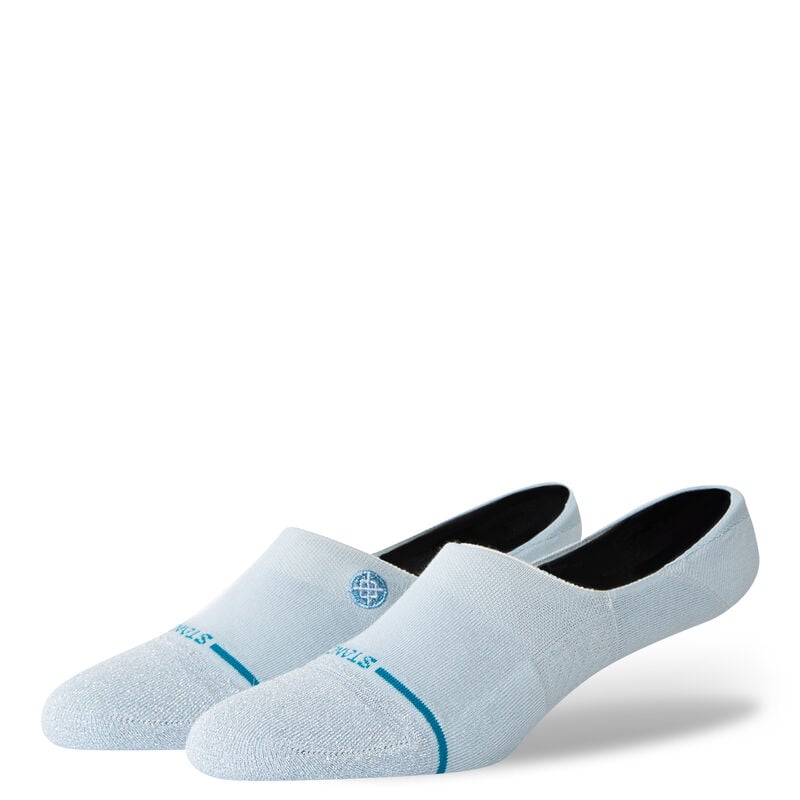 Glowing No Show Socks - Ice Blue