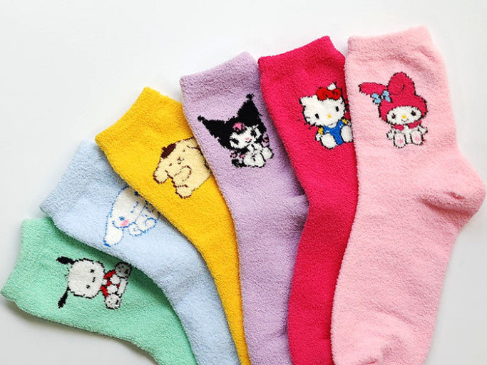 Sanrio Characters Ultra-Soft Cozy Warm Sleeping Socks