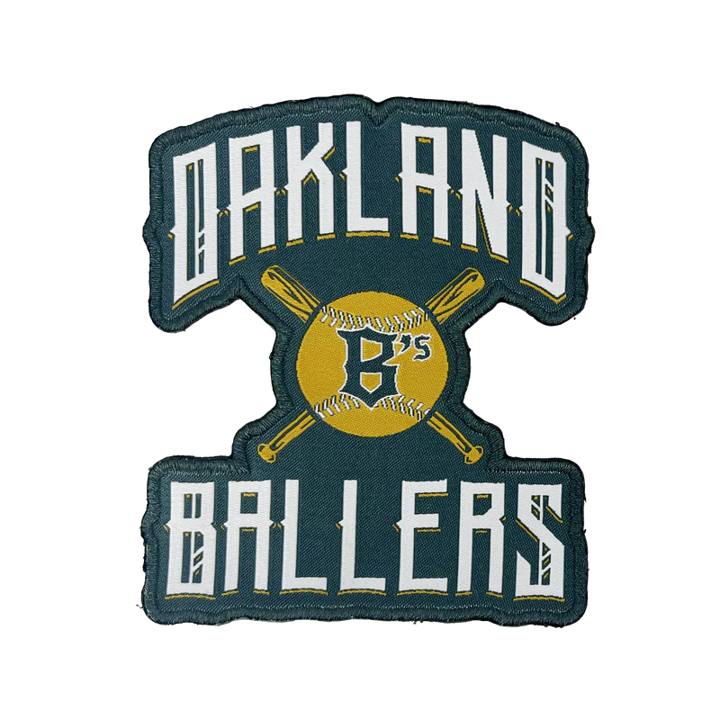 Oakland Ballers Alt  Logo Patch