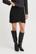 Load image into Gallery viewer, Parrin Wrap Mini Skirt
