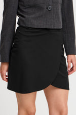 Load image into Gallery viewer, Parrin Wrap Mini Skirt
