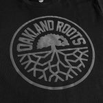 Load image into Gallery viewer, Oakland Roots SC Blackout Logo Tee
