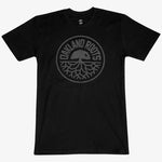 Load image into Gallery viewer, Oakland Roots SC Blackout Logo Tee
