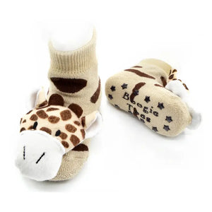 Giraffe Boogie Toes Rattle Socks