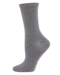 MeMoi Flatknit Cashmere Crew Sock