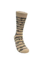 Load image into Gallery viewer, Be Music Note Men&#39;s Socks
