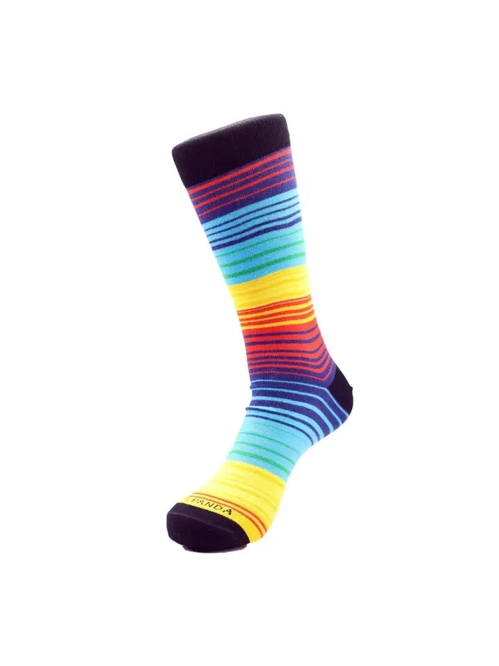 Rainbow Stripe Men's Socks