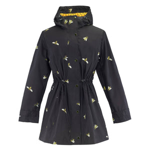 Raincoat Black Bees