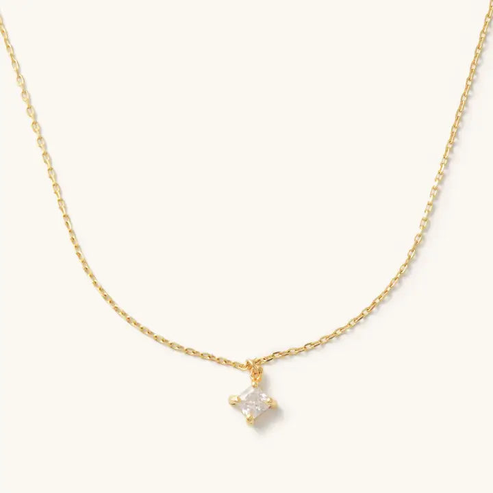 Classic Diamond Necklace- Waterproof