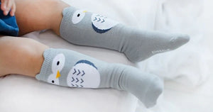 Eva & Elvin Owl Knee Socks