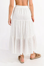 Load image into Gallery viewer, Long Skirt In English Lace
