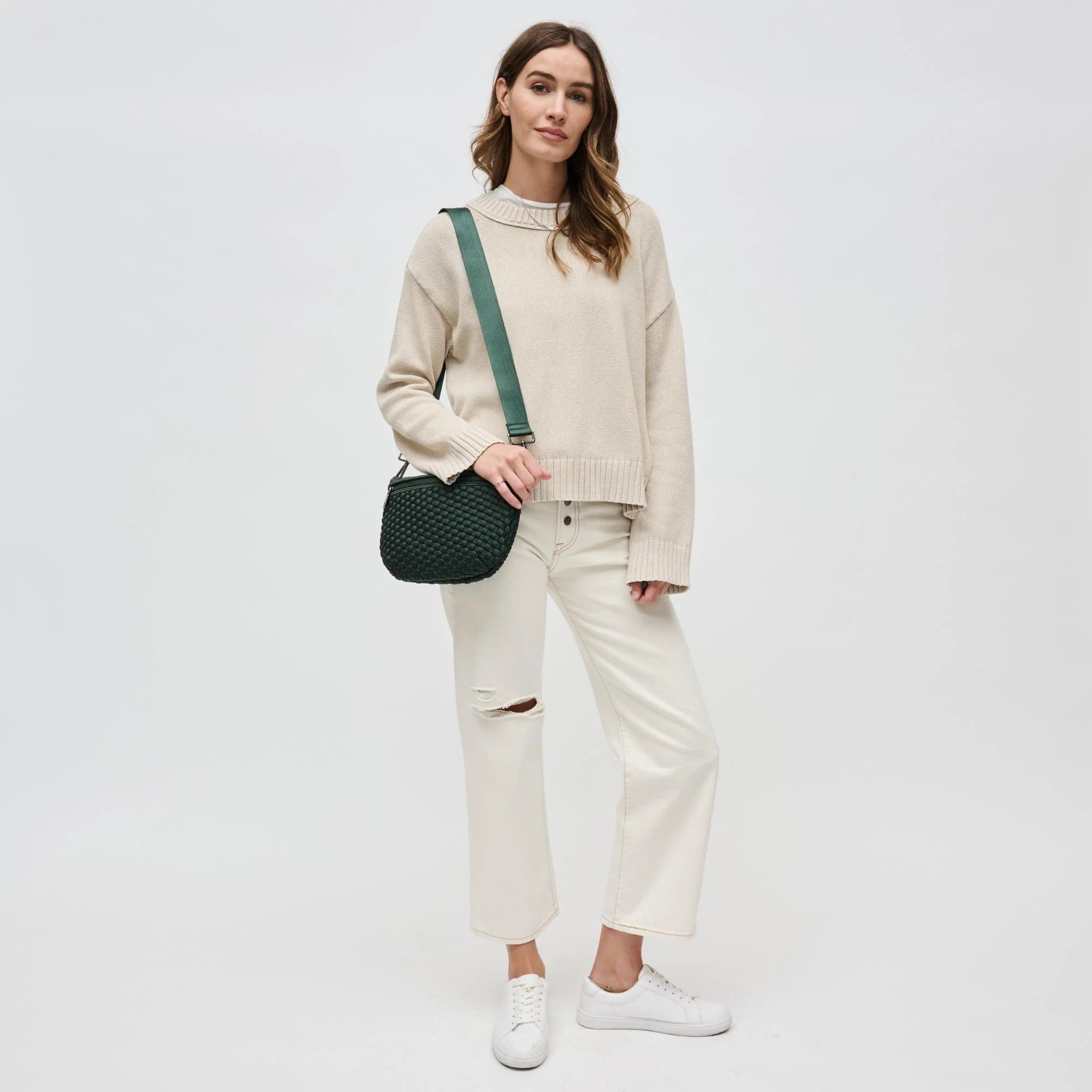 Ethereal Woven Neoprene Crossbody