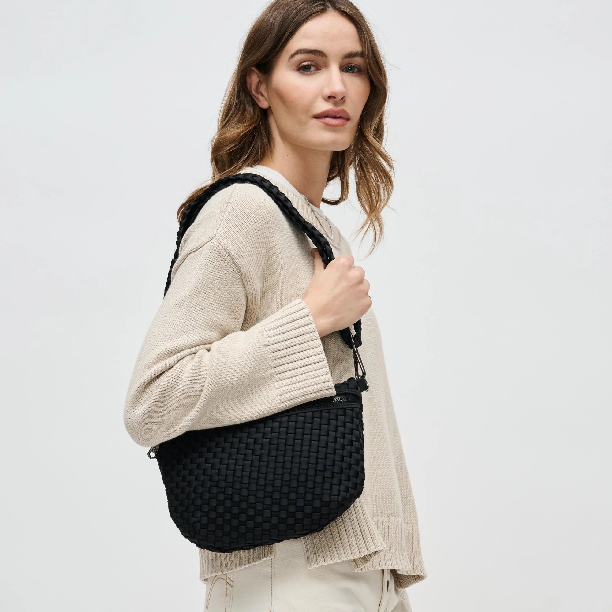 Ethereal Woven Neoprene Crossbody