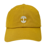 Load image into Gallery viewer, Micro Logo Dad Hat Mustard
