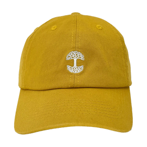 Micro Logo Dad Hat Mustard