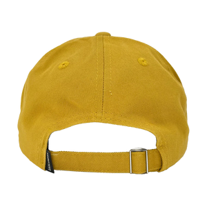 Micro Logo Dad Hat Mustard