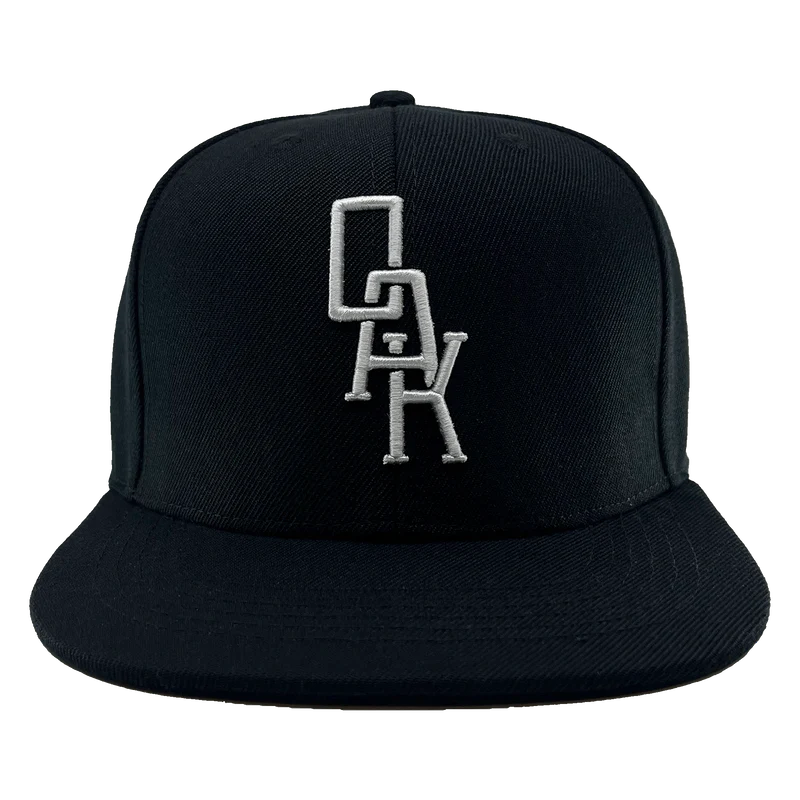 OAK Monogram Snapback