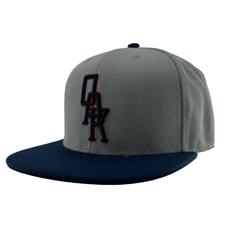 OAK Monogram Snapback