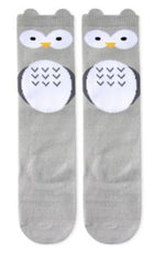 Load image into Gallery viewer, Eva &amp; Elvin Owl Knee Socks
