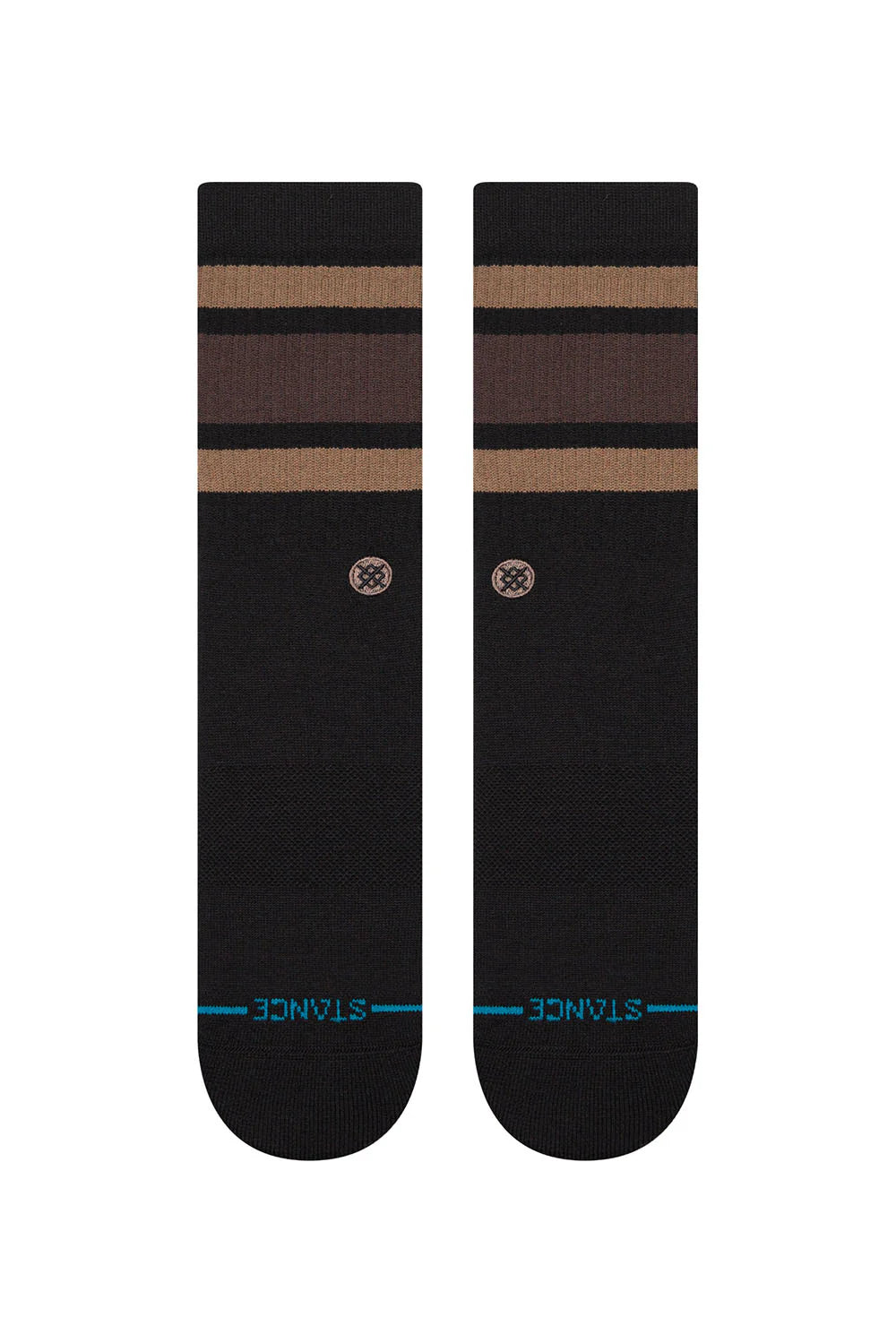 Boyd St Brown Crew Socks