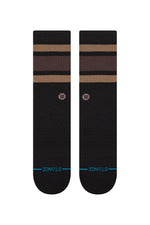 Load image into Gallery viewer, Boyd St Brown Crew Socks
