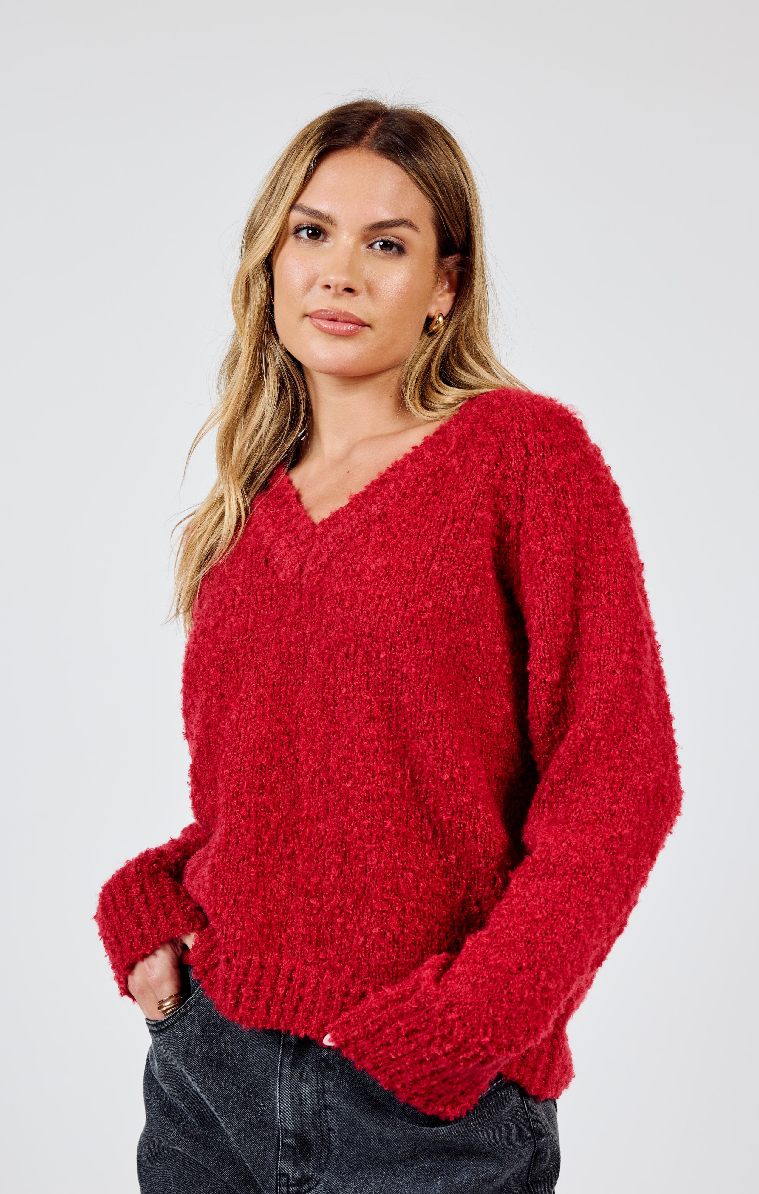 Limelight V Neck Sweater