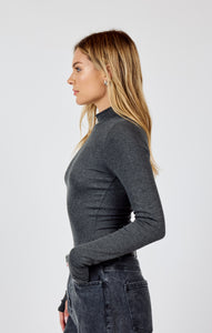 Ronan Mock Neck Knit Top