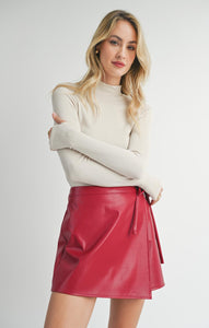 Ronan Mock Neck Knit Top