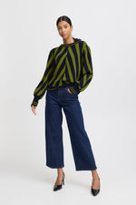 Load image into Gallery viewer, Milo Striped Knit Pullover
