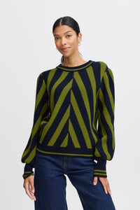 Milo Striped Knit Pullover