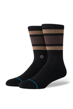 Load image into Gallery viewer, Boyd St Brown Crew Socks
