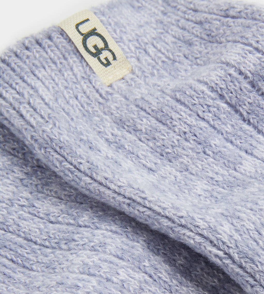 Rib Knit Slouchy Crew Sock