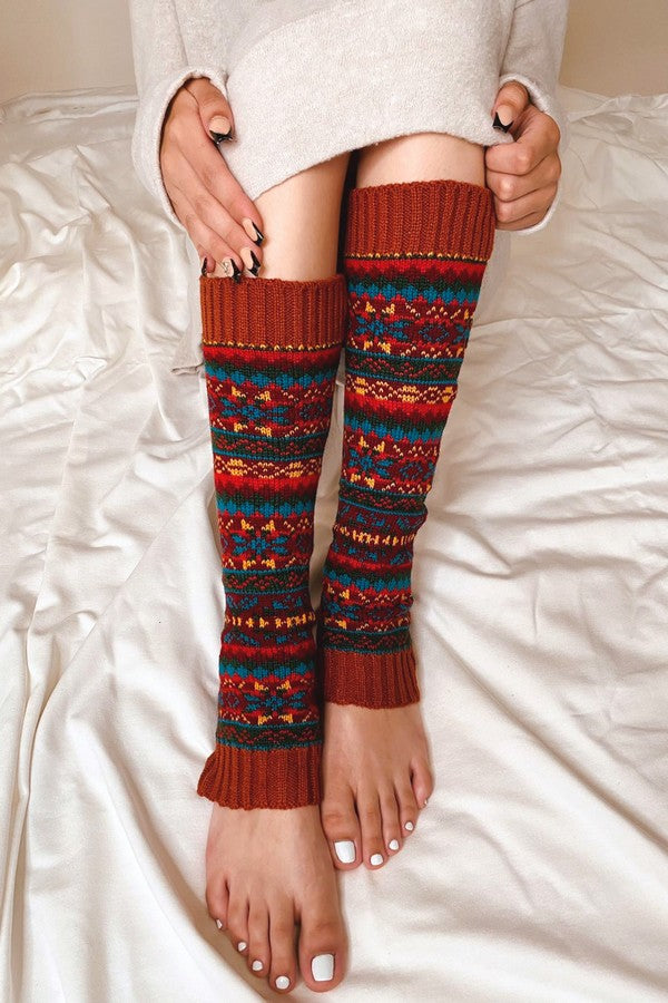  Knitted Leg Warmers