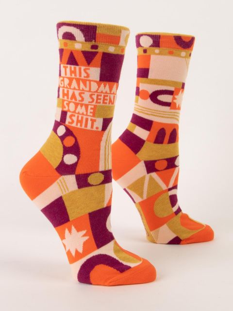 Grandma's Has Seen Some Shit Women's Crew Socks