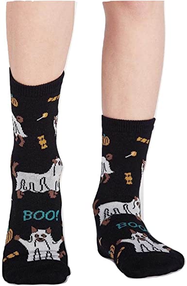 Trick or Treat Junior Crew Socks