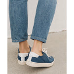 Load image into Gallery viewer, Ibiza Classic Leather Sneaker Marine Blue
