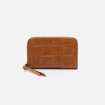 Load image into Gallery viewer, Eliza Small Zip Around Wallet- Brown
