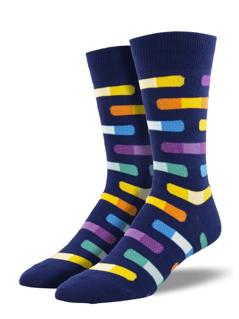 Brightest Bandage Men's Crew Socks