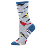 Load image into Gallery viewer, Bird in the Word Women&#39;s Crew Socks
