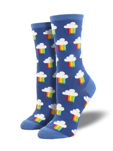 Rainbow Rain Women's Socks