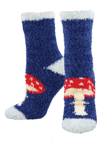 Mighty Mushroom Warm and Cozy Women's Socks