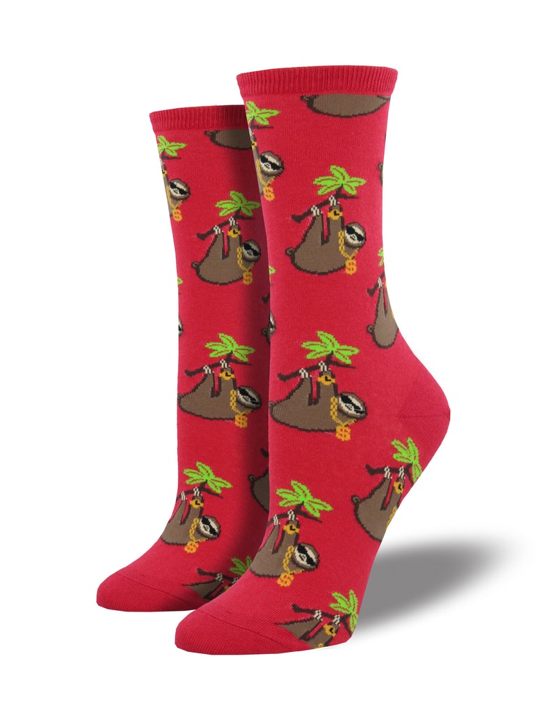 Sloth Bling Women's Crew Socks